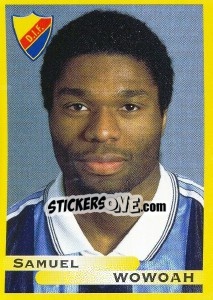 Figurina Samuel Wowoah - Fotboll. Allsvenskan 1999 - Panini