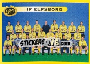 Figurina Lagbild - Fotboll. Allsvenskan 1999 - Panini