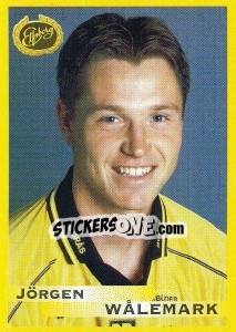 Sticker Jörgen Wålemark - Fotboll. Allsvenskan 1999 - Panini