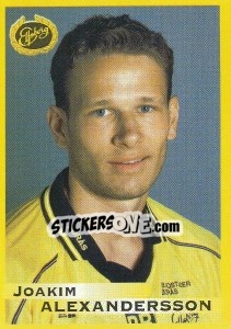 Cromo Joakim Alexandersson - Fotboll. Allsvenskan 1999 - Panini