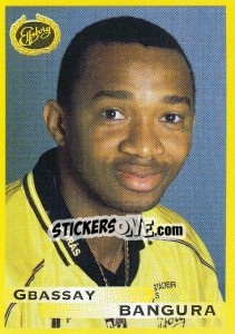 Cromo Gbassay Bangura - Fotboll. Allsvenskan 1999 - Panini