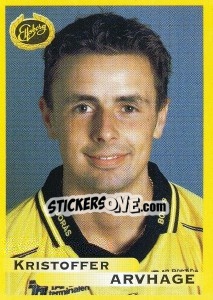 Figurina Kristoffer Arvhage - Fotboll. Allsvenskan 1999 - Panini