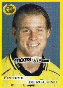 Cromo Fredrik Berglund - Fotboll. Allsvenskan 1999 - Panini