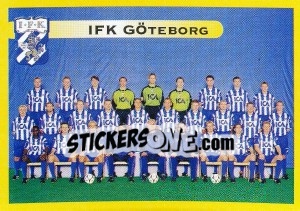 Figurina Lagbild - Fotboll. Allsvenskan 1999 - Panini