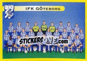 Cromo Lagbild - Fotboll. Allsvenskan 1999 - Panini