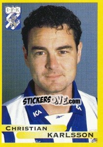 Sticker Christian Karlsson - Fotboll. Allsvenskan 1999 - Panini