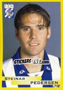 Cromo Steinar Pedersen - Fotboll. Allsvenskan 1999 - Panini