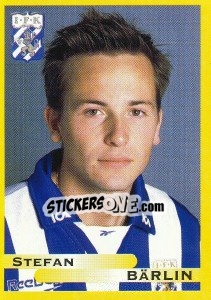 Cromo Stefan Bärlin - Fotboll. Allsvenskan 1999 - Panini