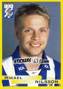 Cromo Mikael Nilsson - Fotboll. Allsvenskan 1999 - Panini