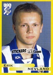 Cromo Erik Nevland - Fotboll. Allsvenskan 1999 - Panini