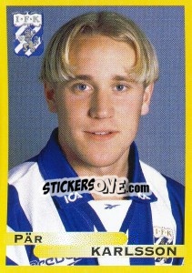 Sticker Pär Karlsson - Fotboll. Allsvenskan 1999 - Panini