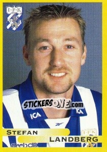 Sticker Stefan Landberg - Fotboll. Allsvenskan 1999 - Panini