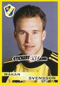 Cromo Håkan Svensson - Fotboll. Allsvenskan 1999 - Panini
