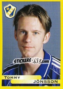 Sticker Tommy Jönsson - Fotboll. Allsvenskan 1999 - Panini