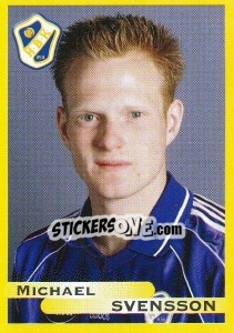Cromo Michael Svensson - Fotboll. Allsvenskan 1999 - Panini