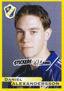 Sticker Daniel Alexandersson - Fotboll. Allsvenskan 1999 - Panini