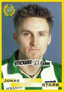 Sticker Jonas Stark - Fotboll. Allsvenskan 1999 - Panini