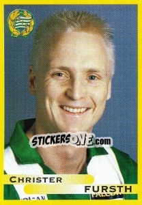 Sticker Christer Fursth - Fotboll. Allsvenskan 1999 - Panini