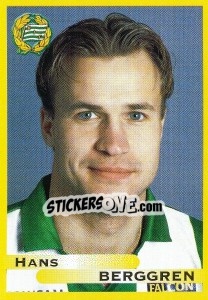 Sticker Hans Berggren - Fotboll. Allsvenskan 1999 - Panini