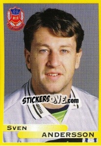 Sticker Sven Andersson - Fotboll. Allsvenskan 1999 - Panini