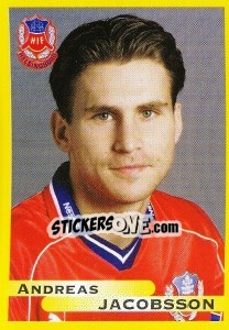 Sticker Andreas Jacobsson - Fotboll. Allsvenskan 1999 - Panini