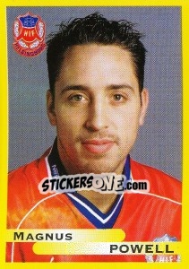 Sticker Magnus Powell - Fotboll. Allsvenskan 1999 - Panini