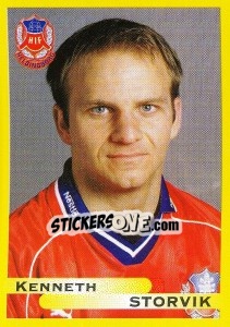 Cromo Kenneth Storvik - Fotboll. Allsvenskan 1999 - Panini