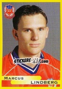 Sticker Marcus Lindberg - Fotboll. Allsvenskan 1999 - Panini