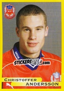 Sticker Christoffer Andersson