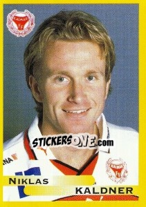 Sticker Niklas Kaldner - Fotboll. Allsvenskan 1999 - Panini