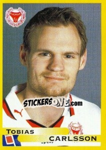 Sticker Tobias Carlsson - Fotboll. Allsvenskan 1999 - Panini