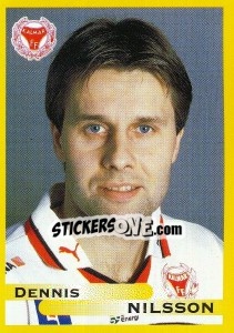 Sticker Dennis Nilsson - Fotboll. Allsvenskan 1999 - Panini