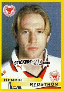 Cromo Henrik Rydström - Fotboll. Allsvenskan 1999 - Panini