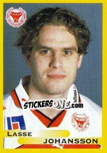 Sticker Lasse Johansson - Fotboll. Allsvenskan 1999 - Panini