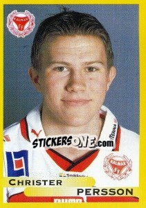 Sticker Christer Persson - Fotboll. Allsvenskan 1999 - Panini