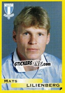 Sticker Mats Lilienberg - Fotboll. Allsvenskan 1999 - Panini