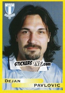Sticker Dejan Pavlovic - Fotboll. Allsvenskan 1999 - Panini