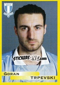 Sticker Goran Trpevski - Fotboll. Allsvenskan 1999 - Panini