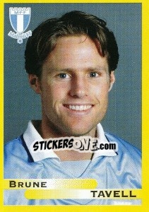 Sticker Brune Tavell - Fotboll. Allsvenskan 1999 - Panini