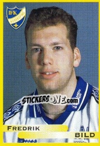 Cromo Fredrik Bild - Fotboll. Allsvenskan 1999 - Panini