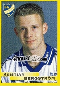 Cromo Kristian Bergström - Fotboll. Allsvenskan 1999 - Panini
