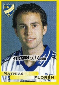 Sticker Mathias Florén - Fotboll. Allsvenskan 1999 - Panini