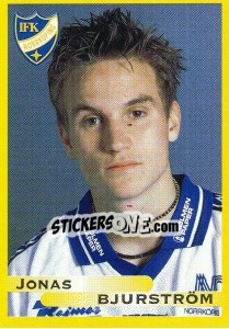 Sticker Jonas Bjurström - Fotboll. Allsvenskan 1999 - Panini