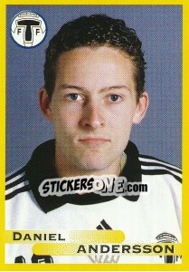 Sticker Daniel Andersson - Fotboll. Allsvenskan 1999 - Panini