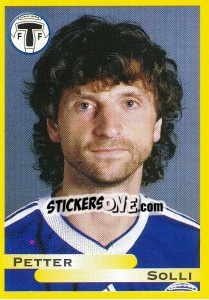 Sticker Petter Solli - Fotboll. Allsvenskan 1999 - Panini