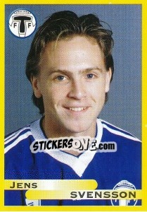 Cromo Jens Svensson - Fotboll. Allsvenskan 1999 - Panini
