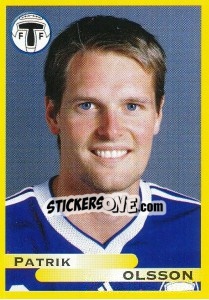 Sticker Patrik Olsson - Fotboll. Allsvenskan 1999 - Panini