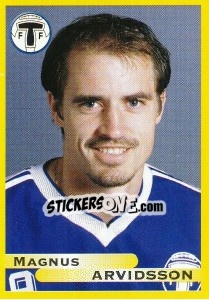 Sticker Magnus Arvidsson - Fotboll. Allsvenskan 1999 - Panini