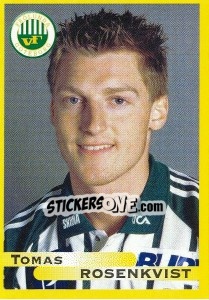 Sticker Tomas Rosenkvist - Fotboll. Allsvenskan 1999 - Panini