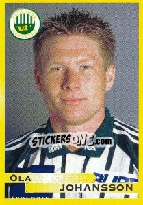 Cromo Ola Johansson - Fotboll. Allsvenskan 1999 - Panini